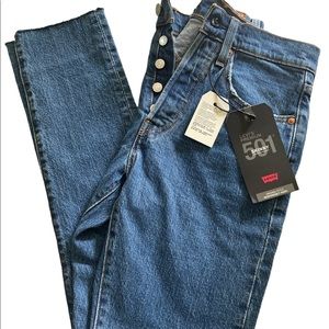 BRAND NEW Levi’s 501 High Rise Skinny jeans